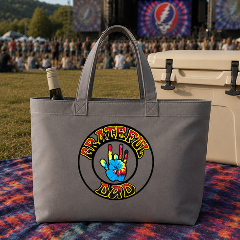 Grateful Dad Hand - Life is dead.® Tote