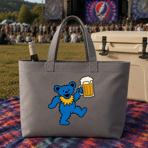 Beer Lovin' Bear - Life is dead Tote