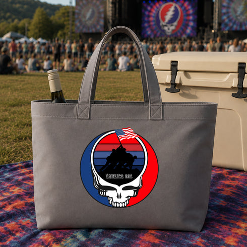 America 250 Iwojima Stealie - Life is dead.® Tote
