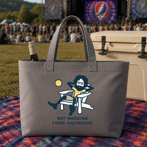 Jerry's Not Workin' From Anywhere - Life is dead.® Tote