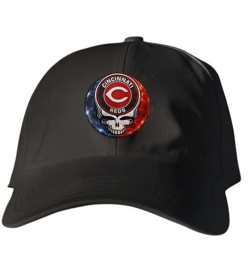 Cincinnati Reds Crystal Stealie Stealie Dad Hat
