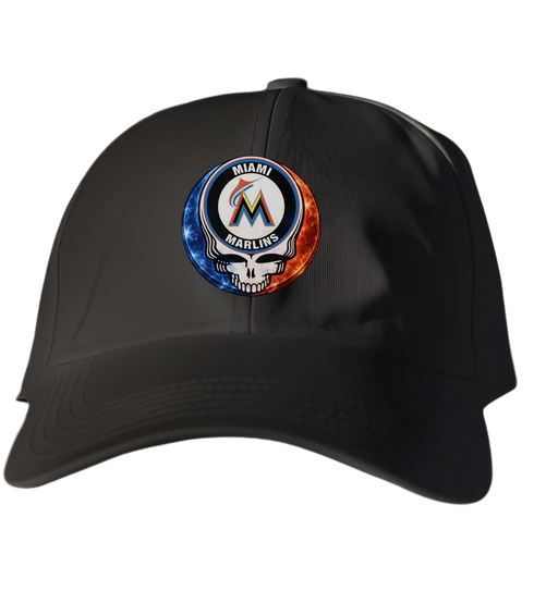 Miami Marlins Crystal Stealie Stealie Dad Hat