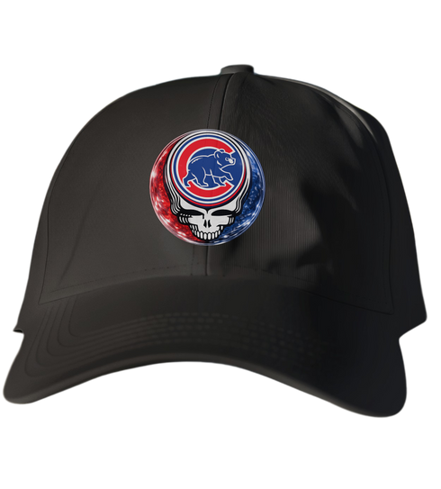 Chicago Cubs Crystal Stealie Stealie Dad Hat