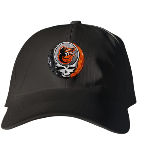 Baltimore Orioles Crystal Stealie Stealie Dad Hat