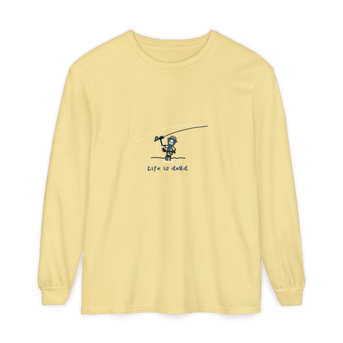 Jerry' Fly Fishin' - Life is dead.® Long-Sleeve