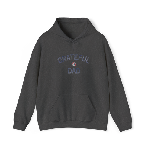 Grateful Dad Distressed - - Life is dead.® Hoodie