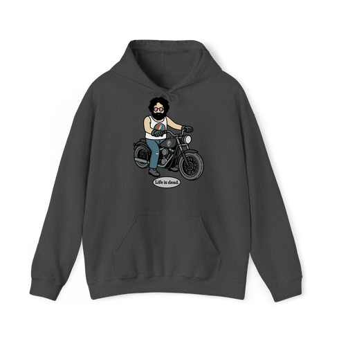 Jerry and His Hog - Life is dead.® Hoodie