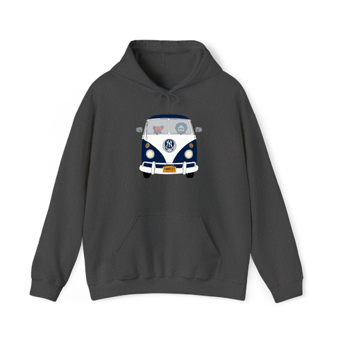 Jerry and The Bear - Life is dead.® Yankees Bus Hoodie