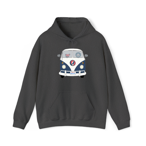 Jerry and The Bear Road Trippin' - Life is dead.® Hoodie