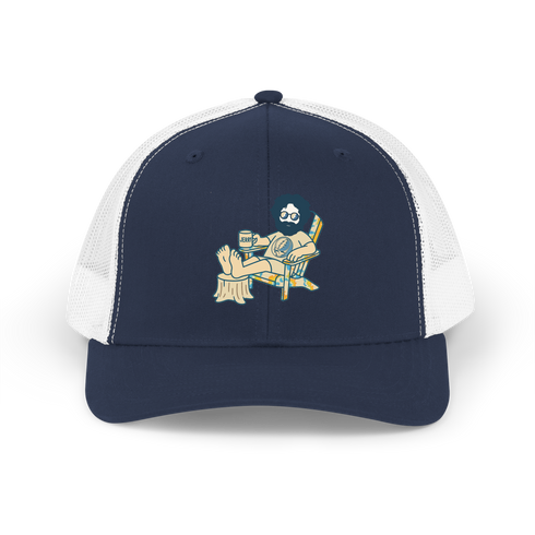 Chillin' Jerry Life is dead. Trucker Cap