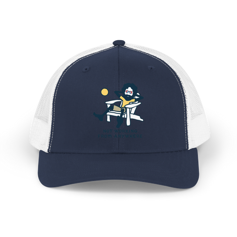 Jerry's Not Workin' From Anywhere - Life is dead.® Trucker Cap