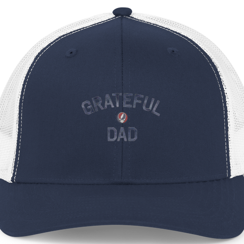 Grateful Dad Distressed - - Life is dead.® Trucker Cap