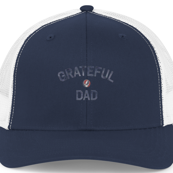 Grateful Dad Distressed - - Life is dead.® Trucker Cap