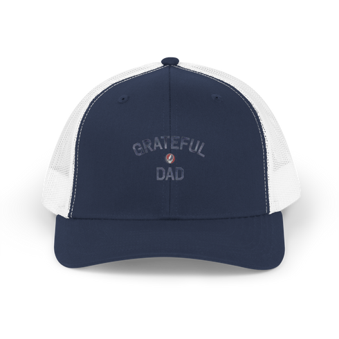 Grateful Dad Distressed - - Life is dead.® Trucker Cap