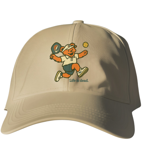 Pickleball Bear - Life is dead.® Dad Hat