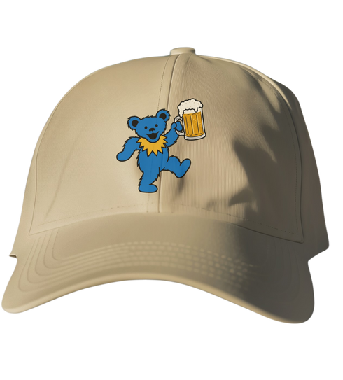 Beer Lovin' Bear - Life is dead Dad Hat
