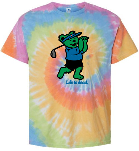 Golfing Bear - Life is dead.® Tie-Dye