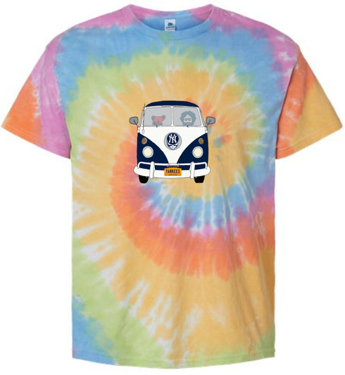 Jerry and The Bear - Life is dead.® Yankees Bus Tie-Dye