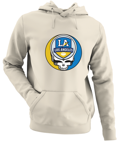 Los Angeles Football - Premium Grateful Dead Hoodie - Sand - 3