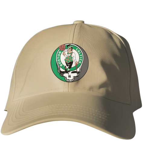 Boston Celtics Leprechaun Stealie Dad Hat