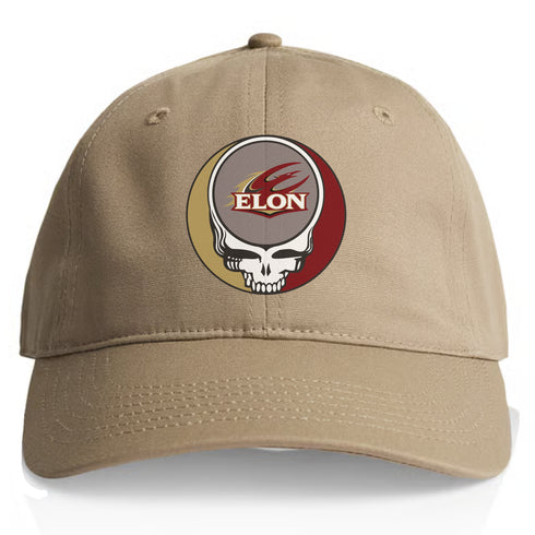 Elon University Stealie Dad Hat