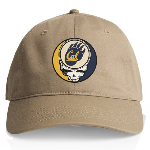 Cal Bear Paw Stealie Dad Hat