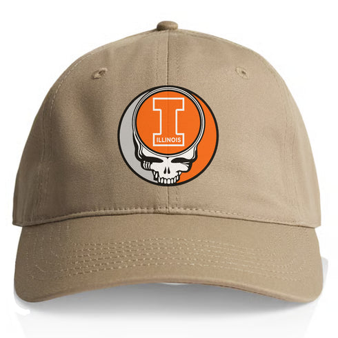 University of Illinois Stealie Dad Hat