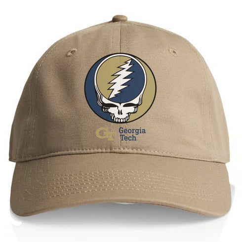 Georgia Tech Stealie Dad Hat