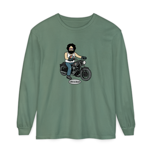 Jerry and His Hog - Life is dead.® Long-Sleeve