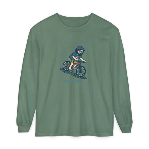 Jerry's Mountain Biking - Life is dead.® Long-Sleeve