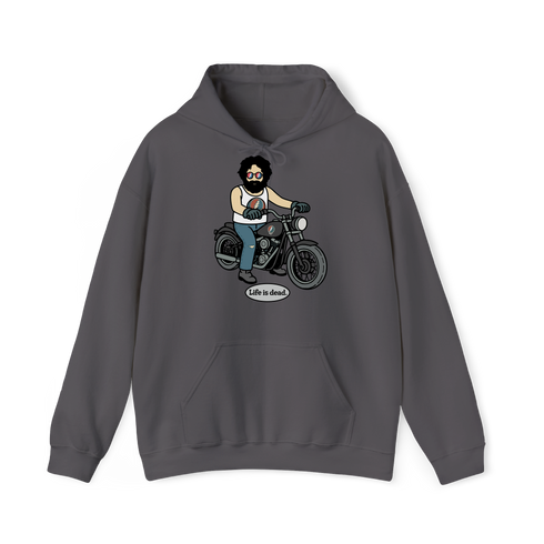 Jerry and His Hog - Life is dead.® Hoodie