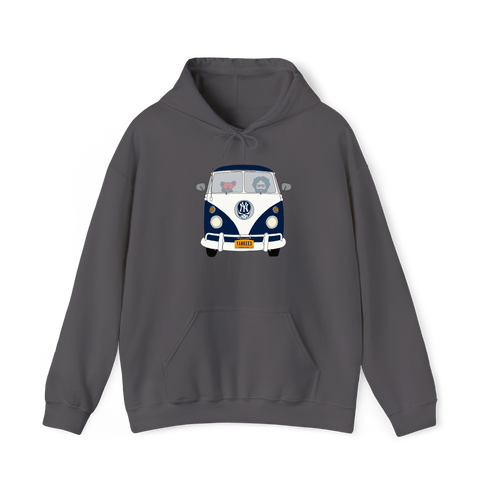 Jerry and The Bear - Life is dead.® Yankees Bus Hoodie