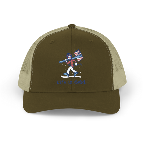 Skier Jerry - Life is dead.® Trucker Cap