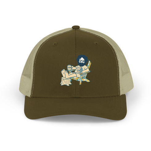 Chillin' Jerry Life is dead. Trucker Cap