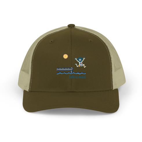 Lake Life Jerry - Life is dead.® Trucker Cap
