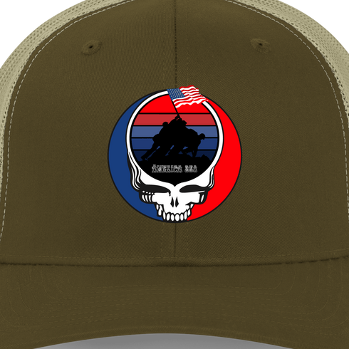 America 250 Iwojima Stealie - Life is dead.® Trucker Cap