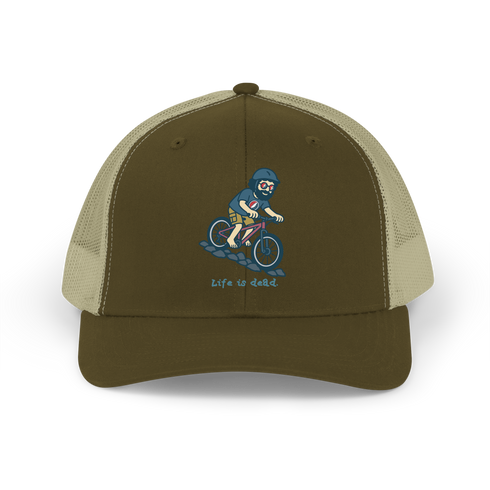 Jerry's Mountain Biking - Life is dead.® Trucker Cap