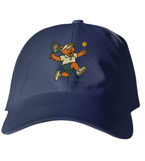 Pickleball Bear - Life is dead.® Dad Hat
