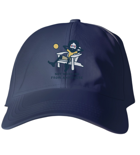 Jerry's Not Workin' From Anywhere - Life is dead.® Dad Hat