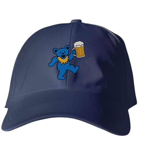 Beer Lovin' Bear - Life is dead Dad Hat