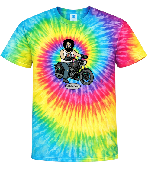 Jerry and His Hog - Life is dead.® Tie-Dye