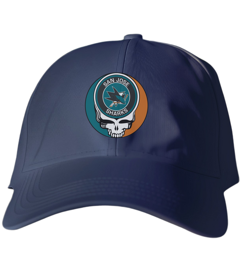Sharks Stealie Dad Hat