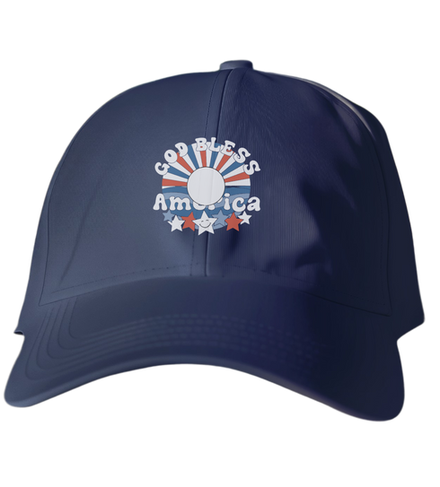 USA Stealie Dad Hat