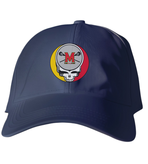 Maryland Lacrosse Stealie Dad Hat