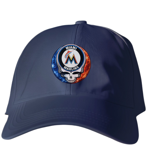 Miami Marlins Crystal Stealie Stealie Dad Hat