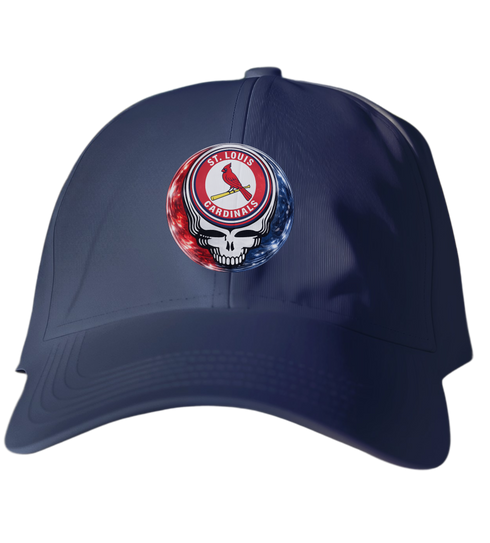 St. Louis Cardinals Crystal Stealie Stealie Dad Hat
