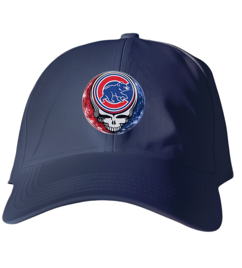Chicago Cubs Crystal Stealie Stealie Dad Hat