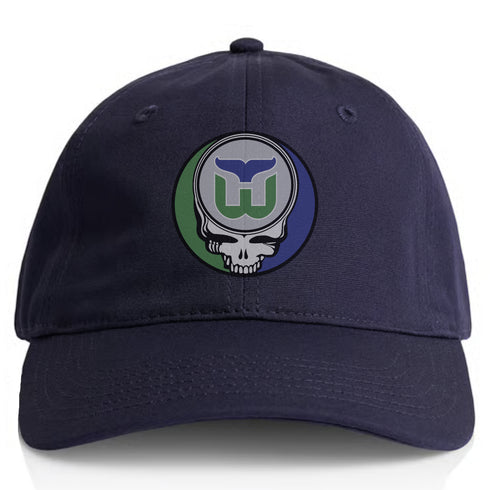 Hartford Whalers Stealie Dad Hat