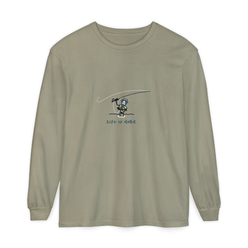 Jerry' Fly Fishin' - Life is dead.® Long-Sleeve