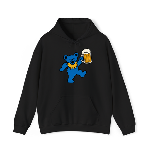 Beer Lovin' Bear - Life is dead Hoodie